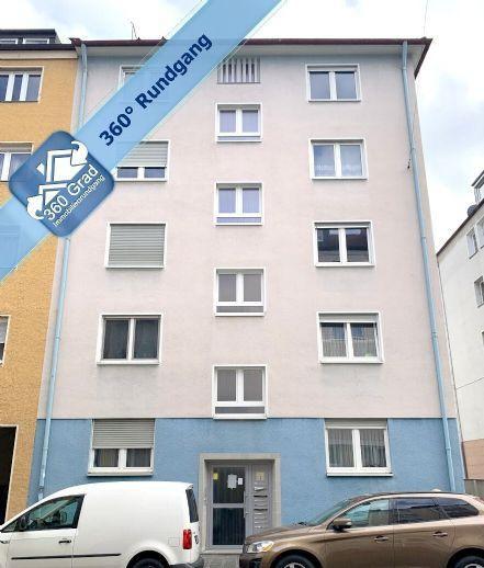 Zentral gelegene und gepflegte 6-Zimmer-Maisonette-Wohnung in Nürnberg Steinbühl Hafen Nürnberg