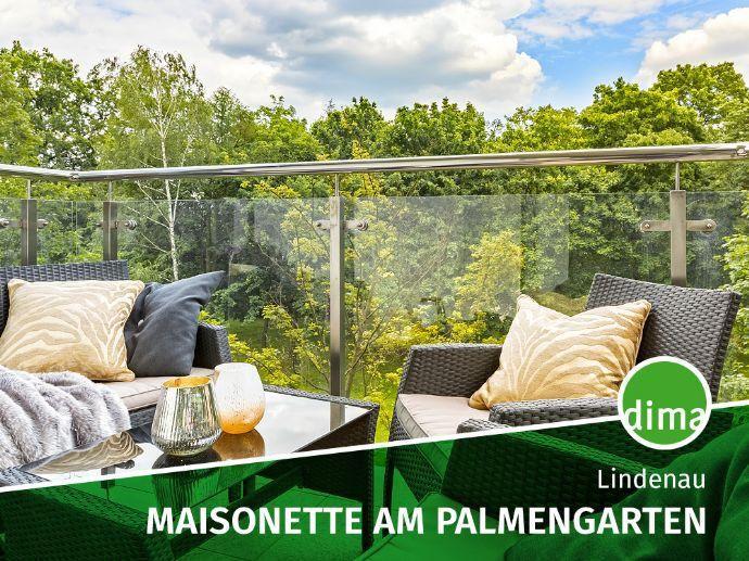 Bezugsfertige Traum-Maisonette mit 4 Balkonen, Whirlpool und mehr am schönen Palmengarten Kreisfreie Stadt Leipzig