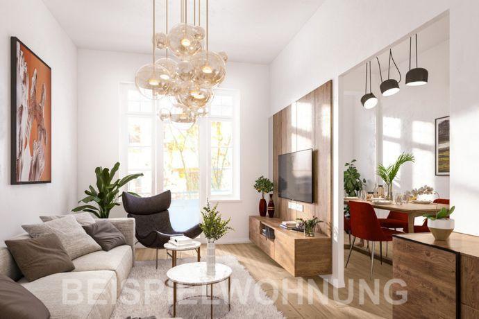 Ruhige und zugleich verkehrsgünstige 3-Zimmer-Altbauwohnung in Wilhelmstadt Zepernicker Straße