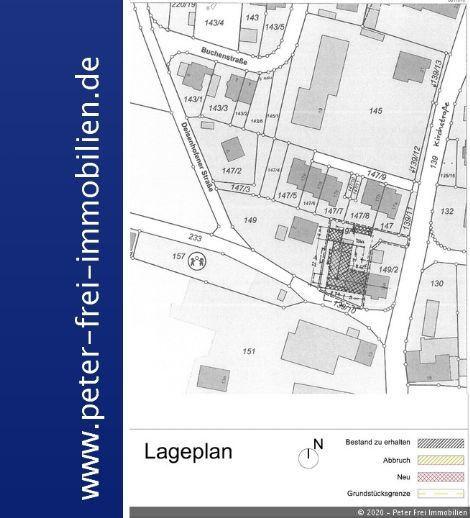Bauträgergrundstück mit Altbestand zum kompletten Abriss in zentraler und ruhiger Lage Kreisfreie Stadt Darmstadt