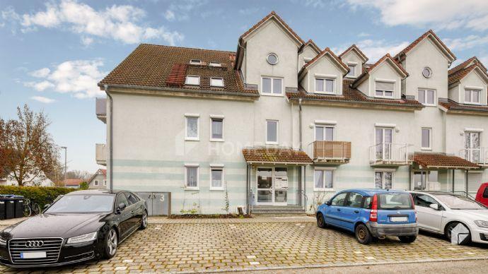 Vermietete Dreizimmerwohnung mit Terrasse, EBK und zwei Stellplätzen zentral in Dietenheim Kreisfreie Stadt Darmstadt
