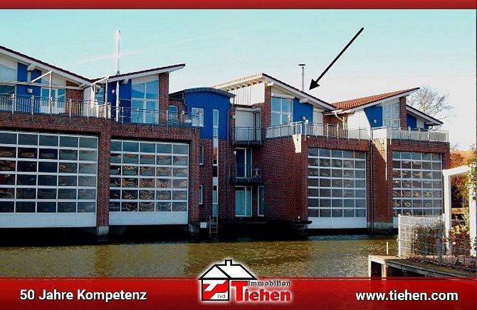 Yachtbesitzer aufgepasst! Penthouse (WHG Nr. 5) mit Bootsgarage direkt am Weener Yachthafen Kreisfreie Stadt Darmstadt