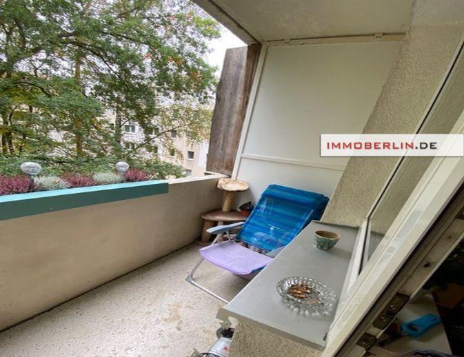 IMMOBERLIN.DE - Sehr angenehme Lage! Helle vermietete Wohnung mit Südloggia Kreisfreie Stadt Darmstadt