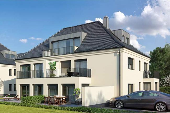 E & Co. - Neubau 3-Zimmer DG - Wohnung mit schönem Sichtdachstuhl und Süd/West Balkon. Ingolstadt