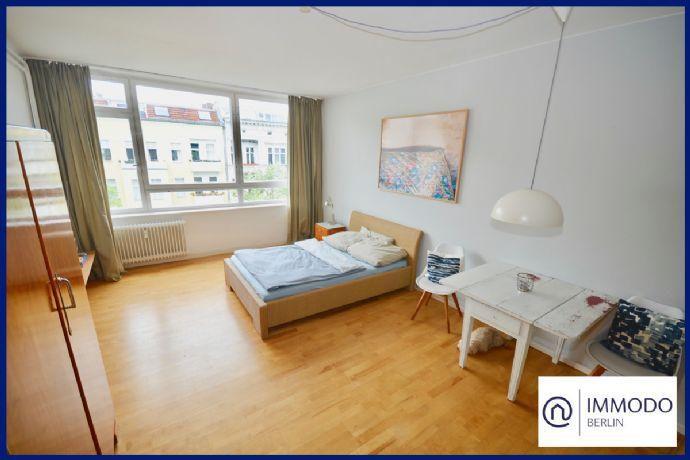 Gelegenheit - hochwertig sanierte 1 Zimmer Wohnung mit großer Fensterfront Berlin