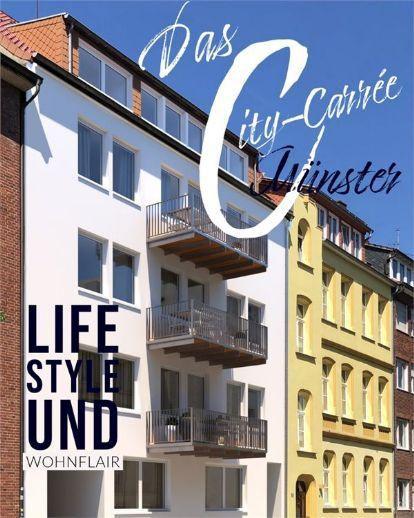 MS-City-Carré! Die Studiowohnung mit Dachterrasse Münster