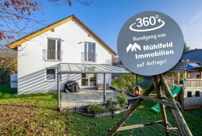 Neuwertiges Einfamilienhaus mit stattlicher Garage in Laudenbach! Ober-Laudenbach