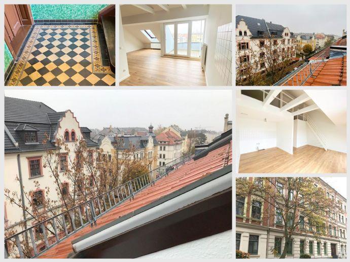 Über den Dächern von Gohlis ... Attraktive Maisonette Wohnung mit Dachterrasse Kreisfreie Stadt Leipzig