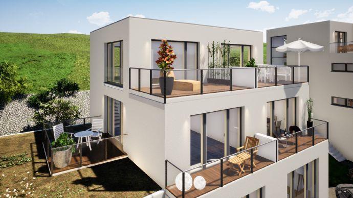 Exklusive 5-Zimmer Eigentumswohnung mit zwei Dachterrassen in einem 2-Familienhaus am Hausberg. Jena