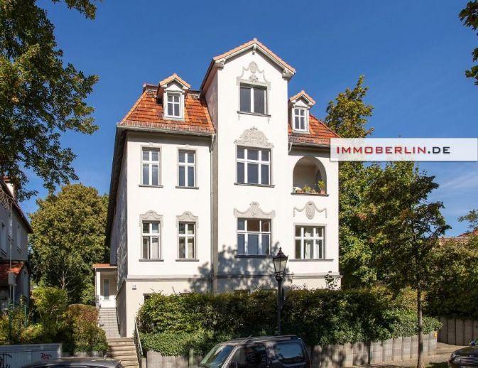 IMMOBERLIN.DE - Schöne sanierte Wohnung mit Terrasse in herrlicher Lage Berlin