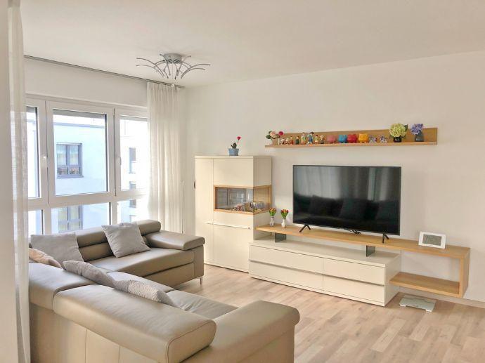 91qm 3-Zimmer-Wohnung mit Balkon in Frankfurt-Nied Kreisfreie Stadt Frankfurt am Main