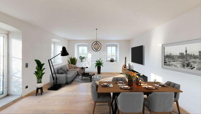 Wohnen mit Anspruch - 4-Zimmer-Wohntraum mit moderner 2-Zimmer-ELW in ruhiger, naturverbundener Lage Passau