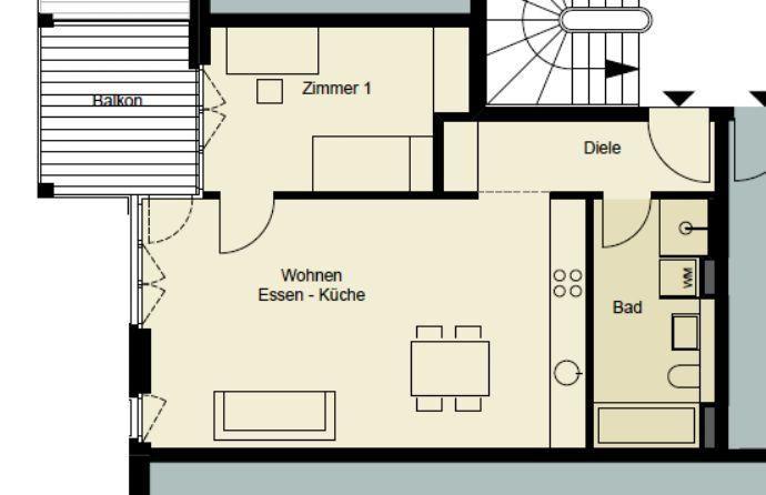 SA/SO RUF 0172-3261193++ Elegante Etagenwohnung- 2 Zimmer zum Erstbezug - Balkon -Tiefgarage - Fußbodenheizung Berlin