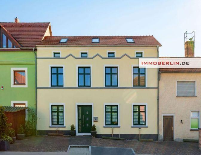 IMMOBERLIN.DE - Erstklassig saniertes Haus mit Topambiente beim Ortszentrum Bad Belzig