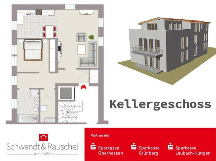 Neubau Souterrainwohnung in Laubach Kreisfreie Stadt Darmstadt