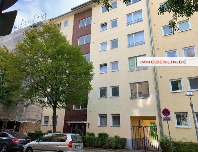 IMMOBERLIN.DE - Wohlfühllage! Sonnige vermietete Wohnung mit Lift & Südbalkon Berlin