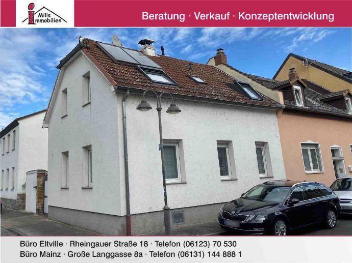 Charmantes Einfamilienhaus mit hübschem Innenhof, keine 5 Minuten vom Main Wiesbaden