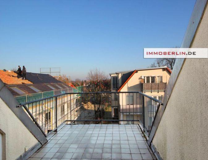 IMMOBERLIN.DE - Charmante Wohnung mit Sonnenterrasse im Ortskern Berlin