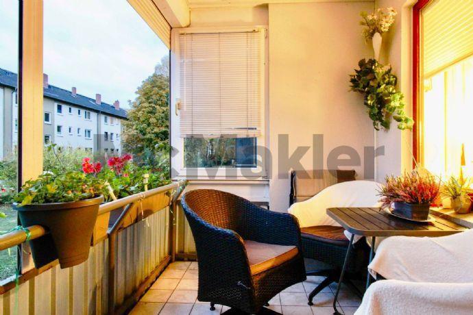 Gut geschnittene 3-Zimmer-Wohnung mit großem Balkon in ruhiger Lage nahe Bremen Osterholz-Scharmbeck