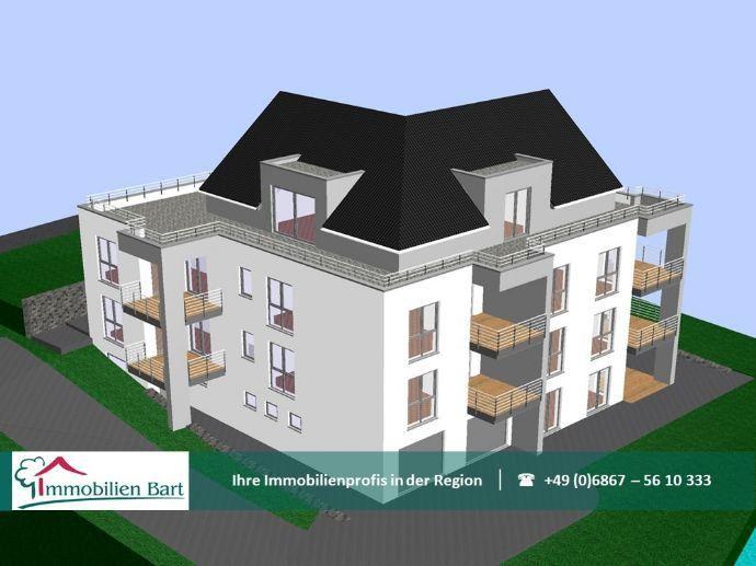 Neubau: Penthouse-Wohnung in Palzem-Helfant mit großer Dachterrasse, Fahrstuhl und Inhouse-Garage Kreisfreie Stadt Darmstadt