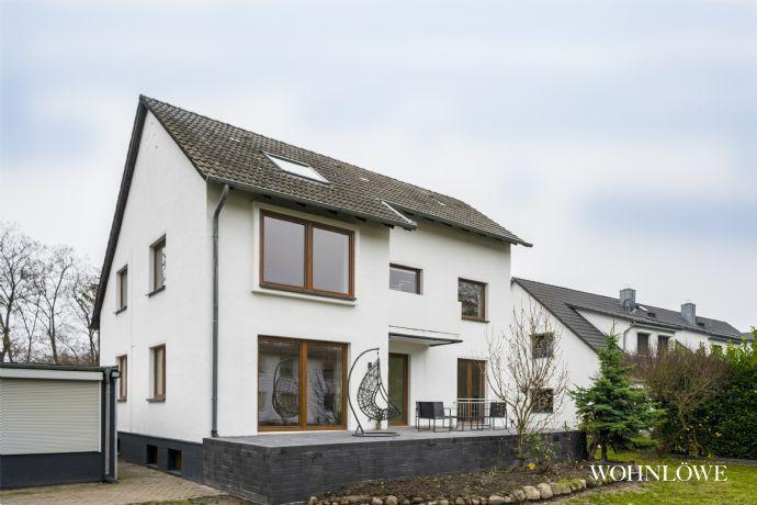 ERSTBEZUG - Modernisiertes Zweifamilienhaus mit TERRASSE und Garten direkt am Kanal Region Hannover