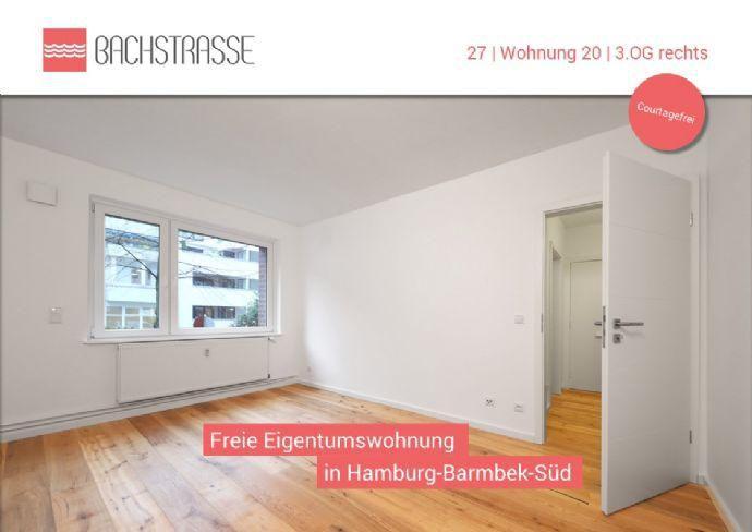 Freie Eigentumswohnung im Komponistenviertel - mit Balkon ins Grüne // WE20 Hamburg