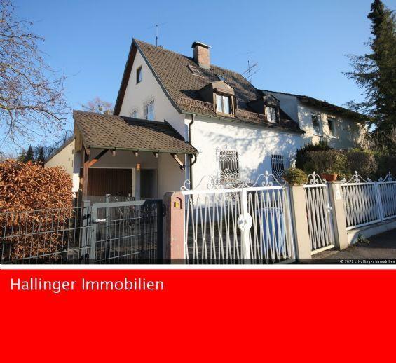 Kleinhadern: kl. 2-Familienhaus - gepflegt mit großem Garten - Bj. 1954! Kirchheim bei München