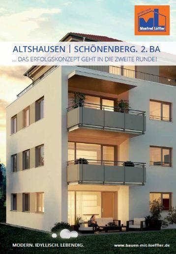 3,5-Zimmer Wohnung in ALTSHAUSEN | SCHÖNENBERG 2. BA ... das Erfolgskonzept geht in die 2. Runde! Kreisfreie Stadt Darmstadt