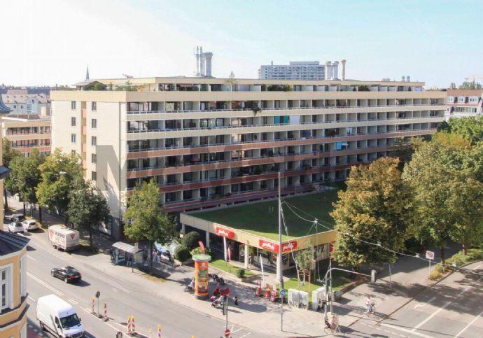 Hell, gepflegt, gut angebunden: Vermietetes Apartment mit Balkon und Duplex-Stellplatz in der Au! Kirchheim bei München