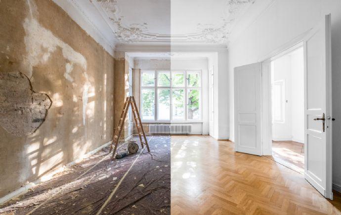 Royales Wohnen: 4-Zimmer-Altbauwohnung mit Süd-Balkon, Stuck und Parkett Berlin