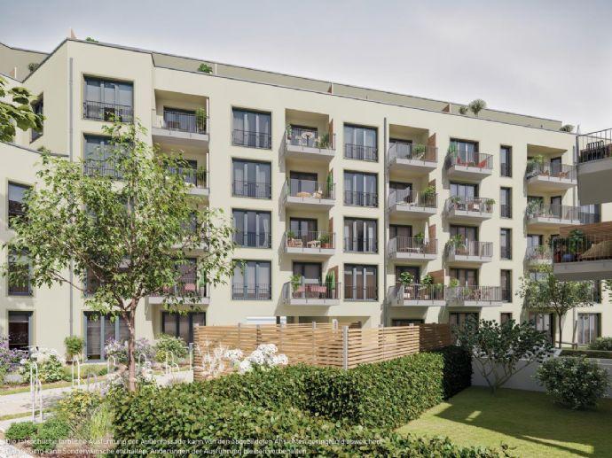 Neubau: großzügige 2-Zimmer-Wohnung mit zwei sonnigen Dachterrassen Berlin