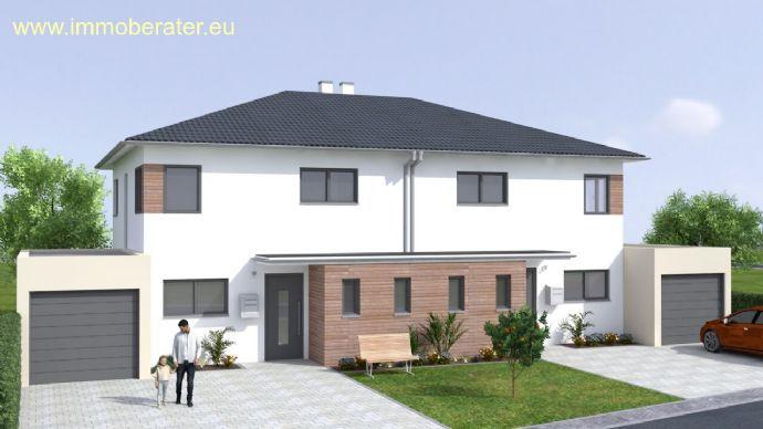 Moderne und hochwertige DHH-im Toskana Baustil / WFL ca. 135 m² / KfW-55 Qualität - Energie-Effizienzhaus /gute Lage-Neubaugebiet / zum 01.12.2021. Bergen auf Rügen