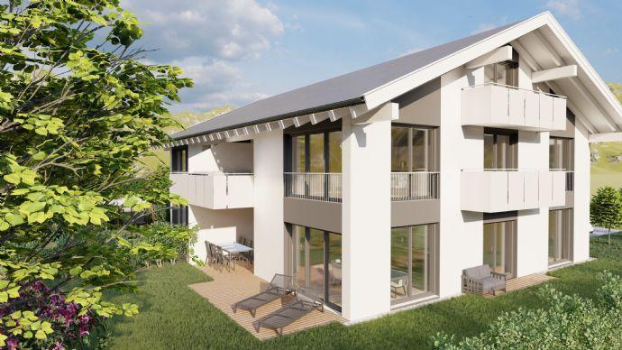 Modernes 4-Familienhaus - KfW 55-Neubau in Grassau/Chiemseenähe Bergen auf Rügen