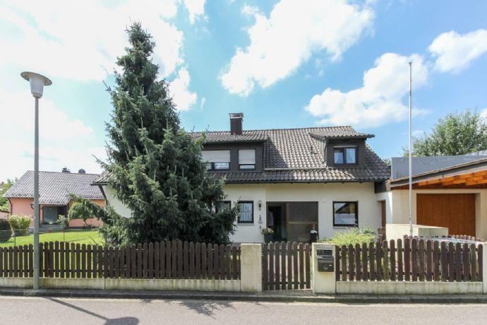 Freies Zweifamilienhaus auf ca. 301 m² Wohnfläche und guter Autoanbindung in Berg/Unterölsbach Auf dem Berg (Berghäuser)
