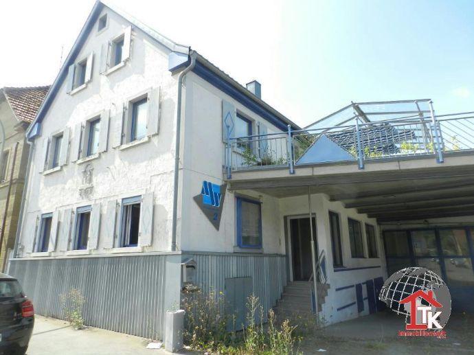 Geräumiges Anwesen mit Wohnung, Büro und großer Werkstatt in Arnstein Bergen auf Rügen