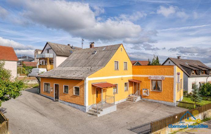Gepflegtes Wohn- und Geschäftshaus mit Biergarten und Garage Bergen auf Rügen