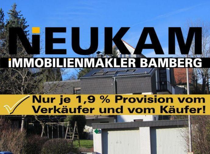 BAMBERG-KLINIKUM:TOP-LAGE! FREISTEHENDES ARCHITEKTEN-HAUS+EINLIEGERWOHN. AUF 925m2- 1.450.000,-EURO Kreisfreie Stadt Bamberg