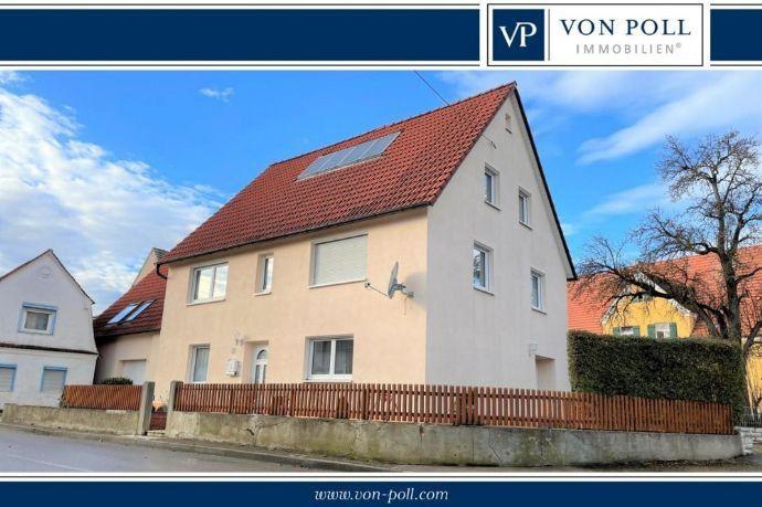 Charmantes Zweifamilienhaus mit weiteren Ausbaumöglichkeiten nahe Nördlingen Nördlingen