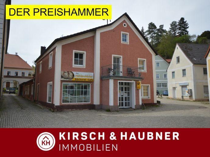 DER PREISHAMMER! Wohn- und Geschäftshaus im Zentrum, Hohenfels - Marktplatz Bergen auf Rügen