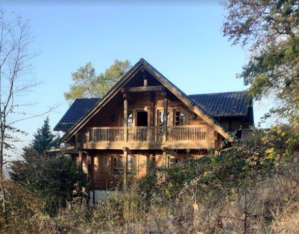 Hochwertiges Blockhaus in ruhiger Lage mit Schwimmbad und Sauna Bergen auf Rügen