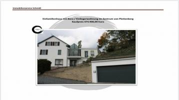 Einfamilienhaus mit Büro/ELW im Zentrum von Plettenberg