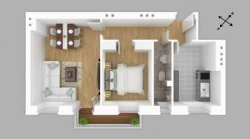 Provisionsfrei & Vermietet: Gemütliche Zweizimmerwohnung als Kapitalanlage