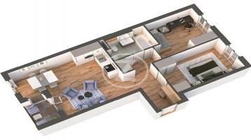 Provisionsfrei: Mehr Freude pro Quadratmeter - moderne 3-Zimmer-Wohnung mit Loggia