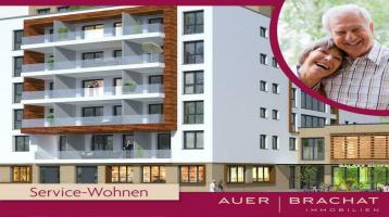 Offen gestaltete 2-Zimmer-Wohnung am Stadtgarten (Betreutes Wohnen), 4. OG