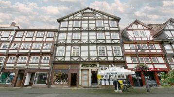 AUKTION: Wohn- und Geschäftshaus (historisches Fachwerkhaus) in der Fußgängerzone - tlw. vermietet
