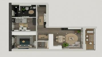 ETW Nr.5 Neubau Mehrfamilienhaus mit 11 Wohnungen Eins-a-Lage