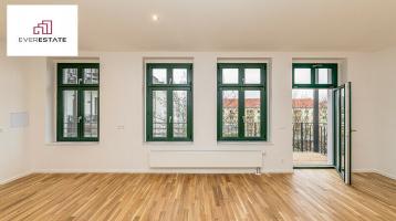 Provisionsfrei und frisch renoviert: Außergewöhnlich geschnittene 3-Zimmer-Wohnung