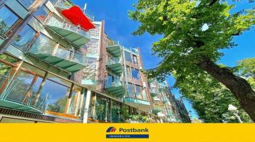 Wohnen am Preussenpark - Kapitalanlage mit 2 Zimmern und Tiefgaragenstellplatz in bester City-Lage!