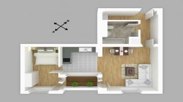 Provisionsfrei & Vermietet: 2-Zimmer-Wohnung als Kapitalanlage