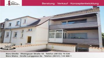 3-Familienhaus in Mainz-Weisenau Gute Lage - vielseitig nutzbar- auch Erweiterung möglich